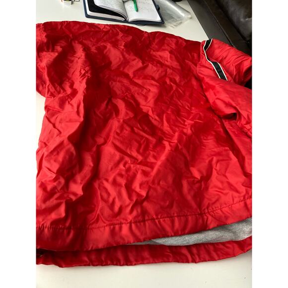 Steve and Barry’s men’s Ohio state red pullover jacket drawstring hem size xl - Picture 3 of 4